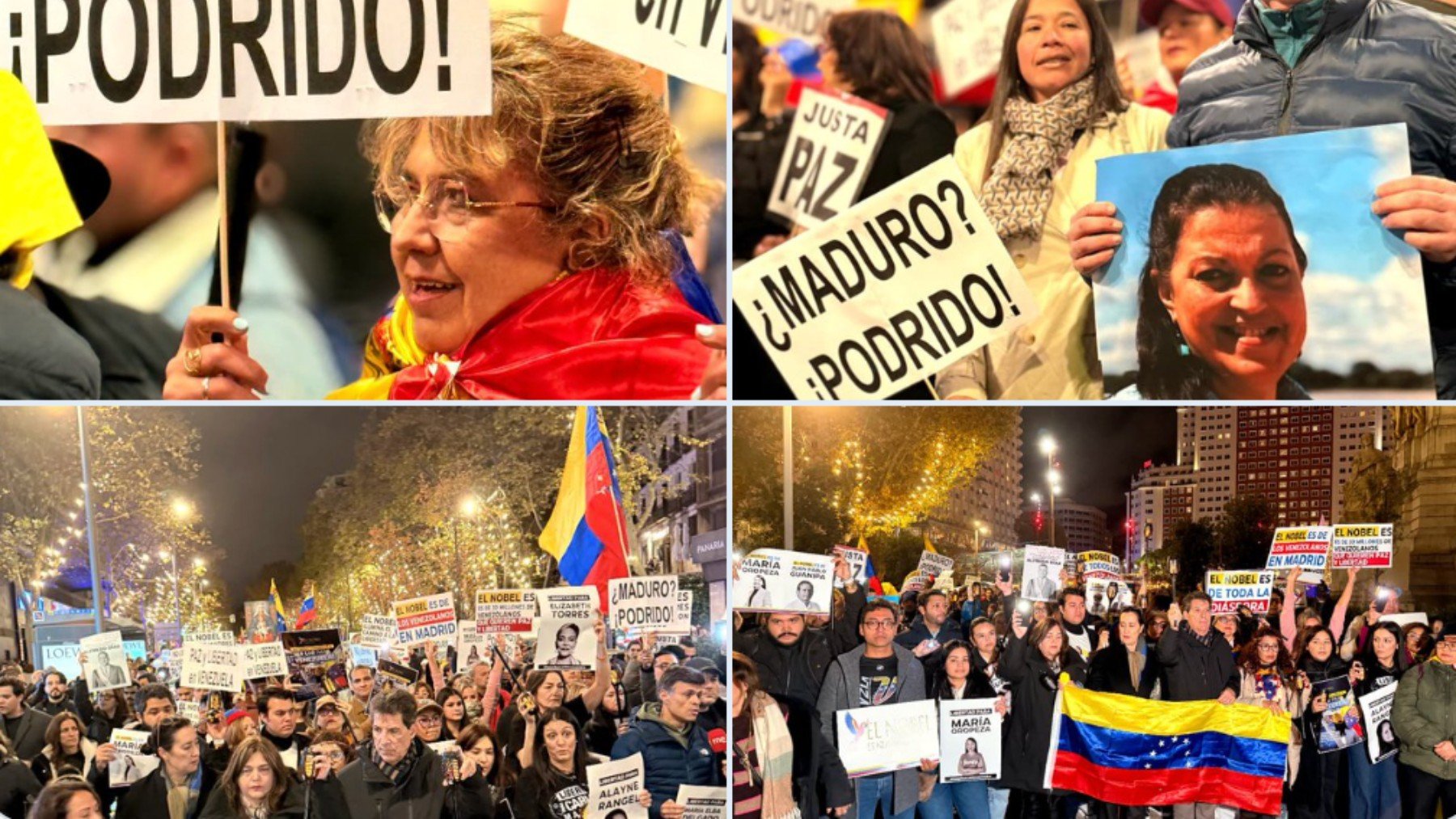 Miles de venezolanos claman ¡Maduro podrido! en 30 manifestaciones en el mundo a favor de Corina Machado