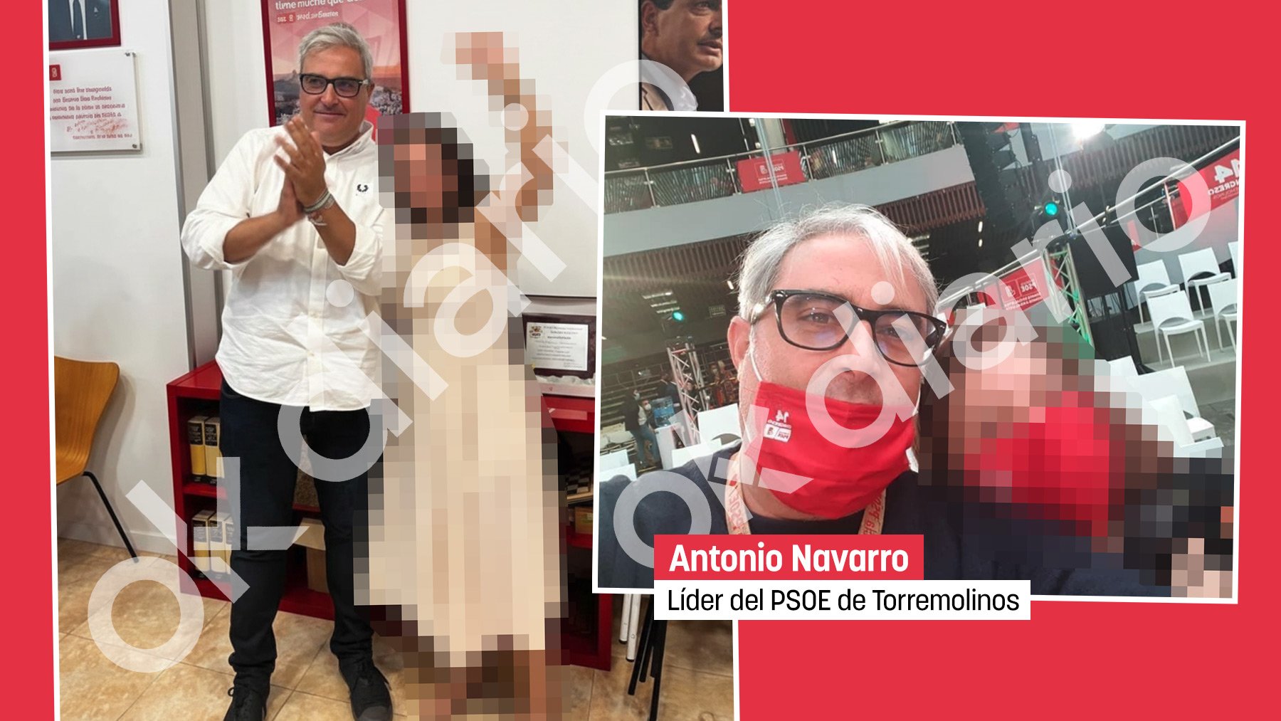 El líder del PSOE de Torremolinos tuvo una relación con su denunciante por acoso y compartieron lista