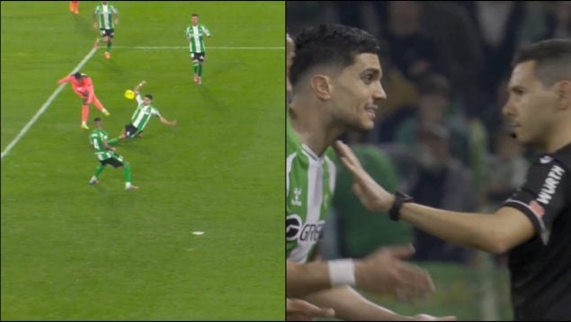 audio penalti Betis Barcelona