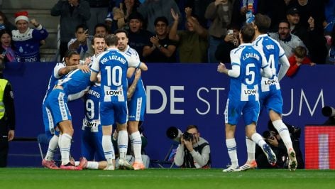 El Espanyol ganó al Rayo. (EFE)