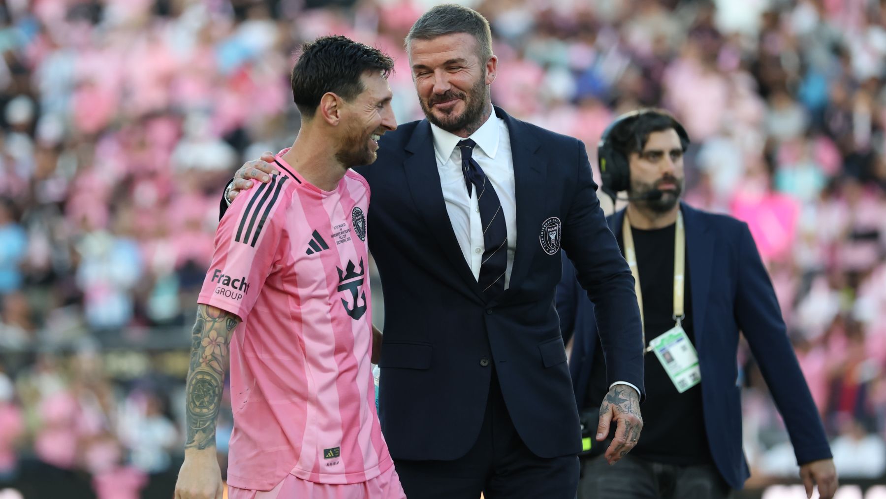 Beckham desvela el gran deseo de Messi: Vivir cerca del Camp Nou...