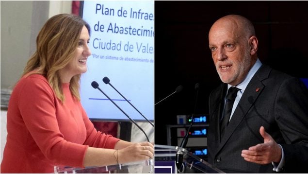 María José Catalá, Javier Tebas, alcaldesa Valencia
