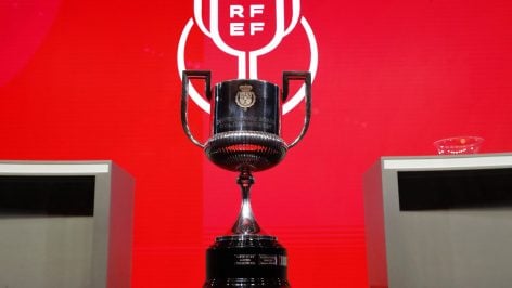 El trofeo de la Copa del Rey. (RFEF)