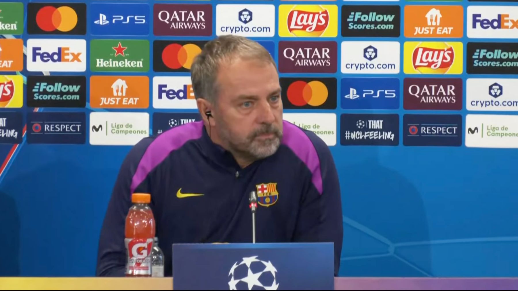 Flick sobre la derrota del Madrid: Estaba durmiendo y me enteré por whatsapp