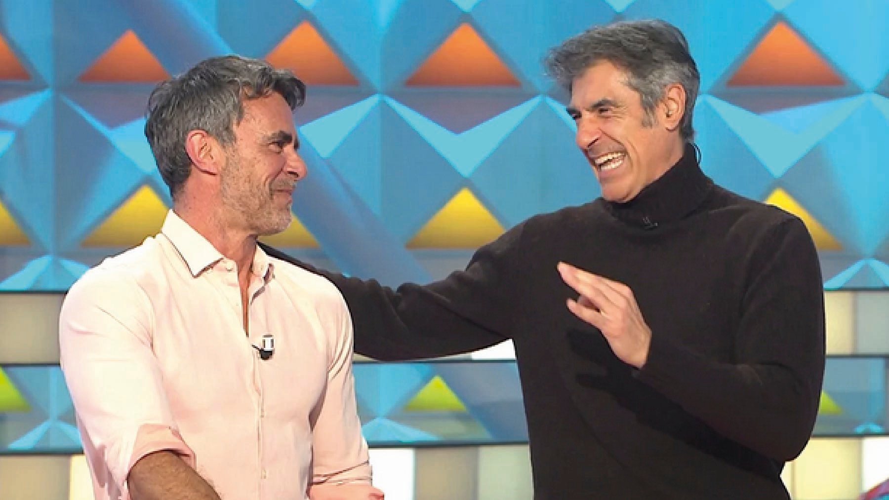 Alonso Caparrós con Jorge Fernández. (Foto: Antena 3)