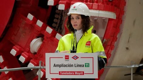 Isabel Díaz Ayuso, presidenta de la Comunidad de Madrid.