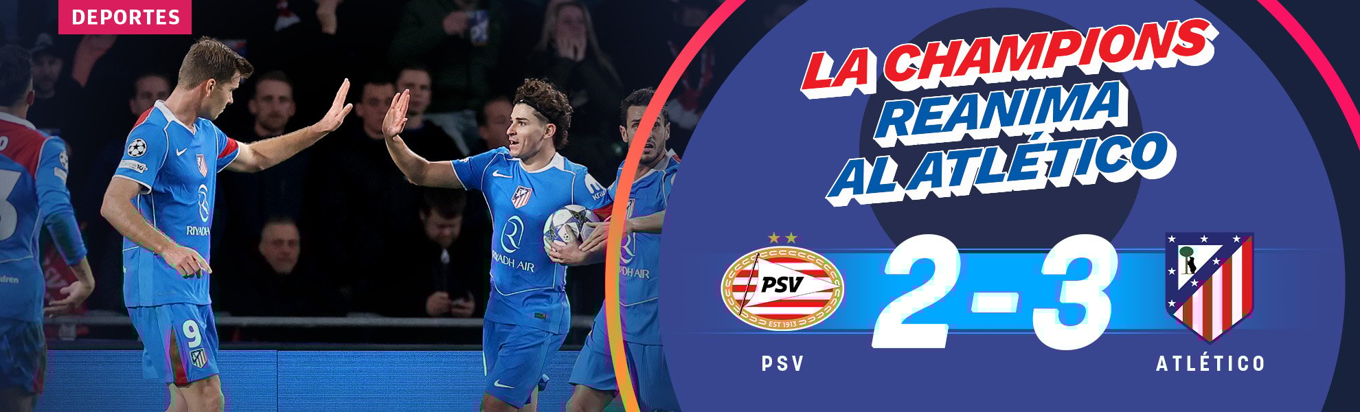 La Champions reanima el Atlético