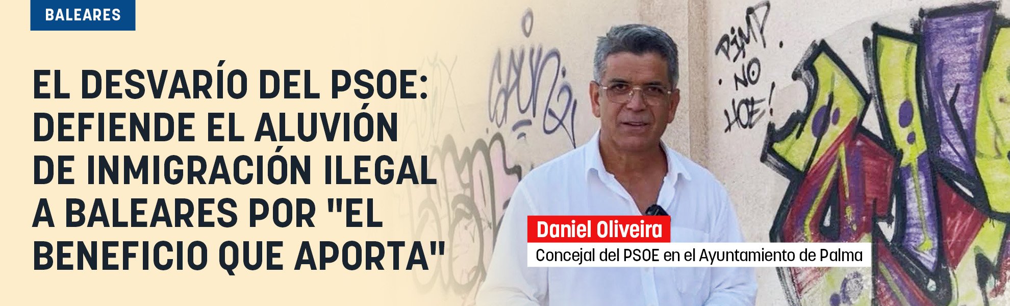El desvarío del PSOE: defiende el aluvión de inmigración ilegal a Baleares por el beneficio que aporta