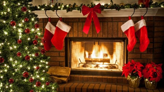 La decoración de Navidad