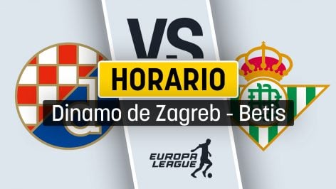 Cuándo se juega el Dinamo de Zagreb – Betis: horario y dónde ver por TV en directo gratis el partido de la Europa League.