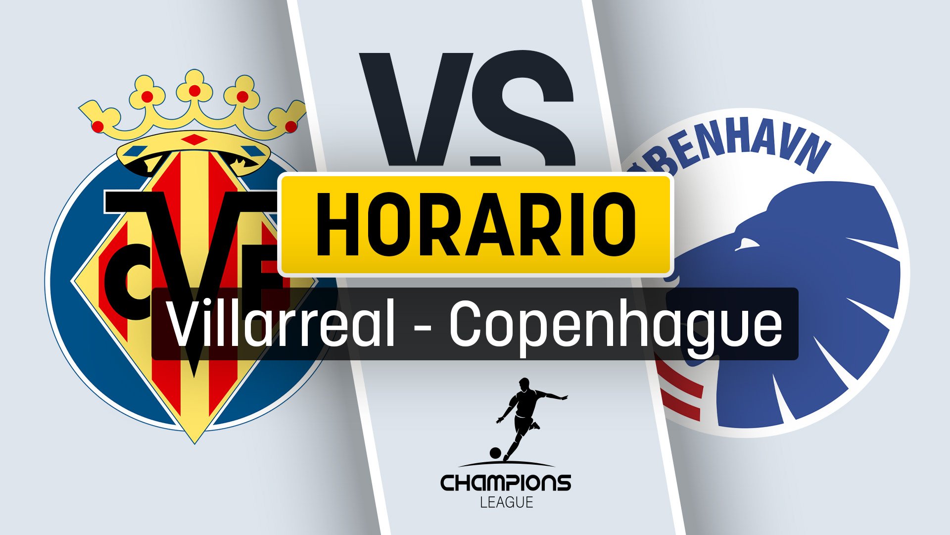 Villarreal - Copenhague: horario, cuándo es y dónde ver en directo gratis por televisión la Champions League