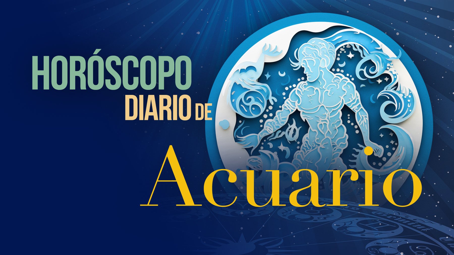 Horóscopo diario de Acuario