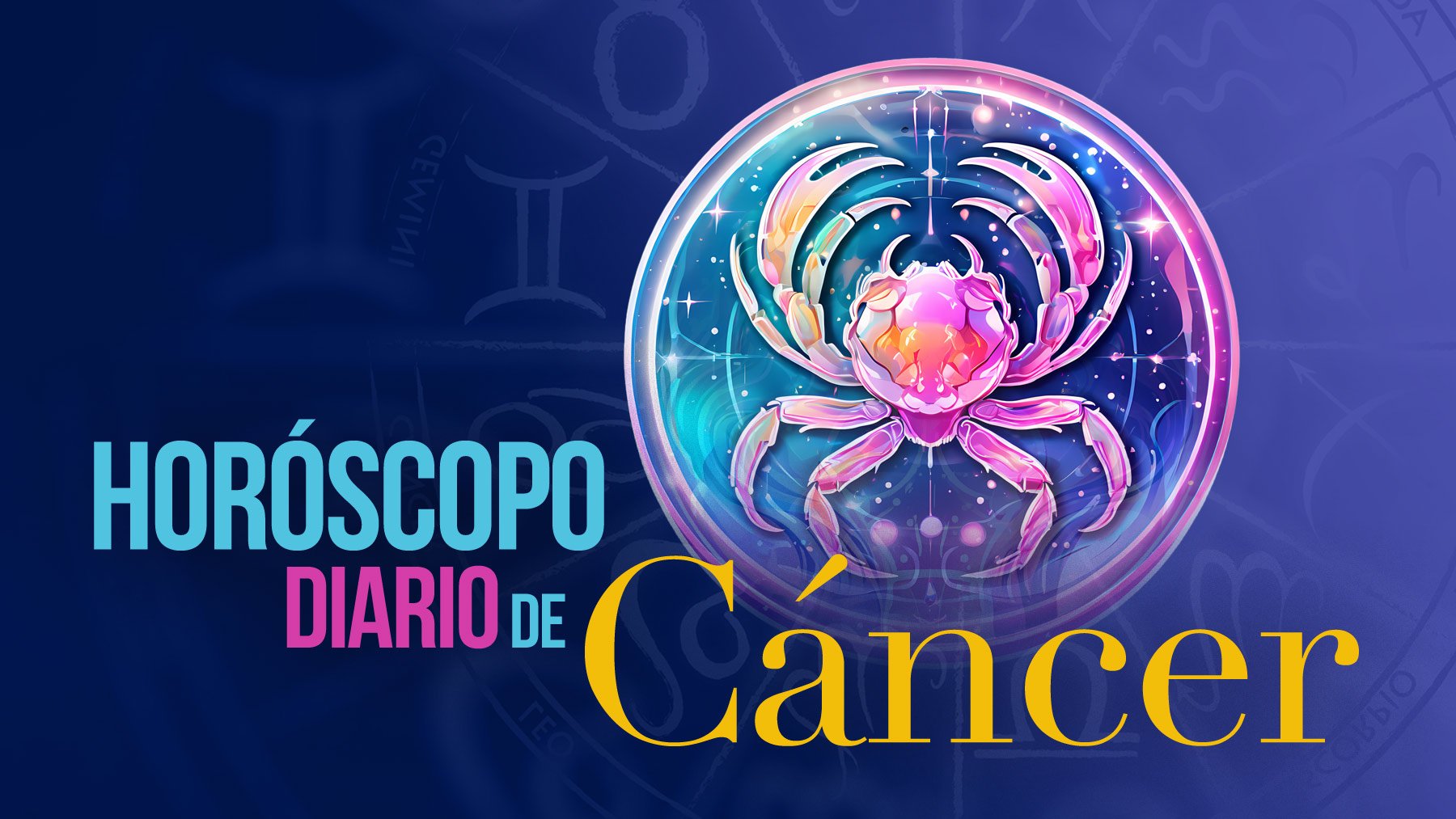 Horóscopo diario de Cáncer