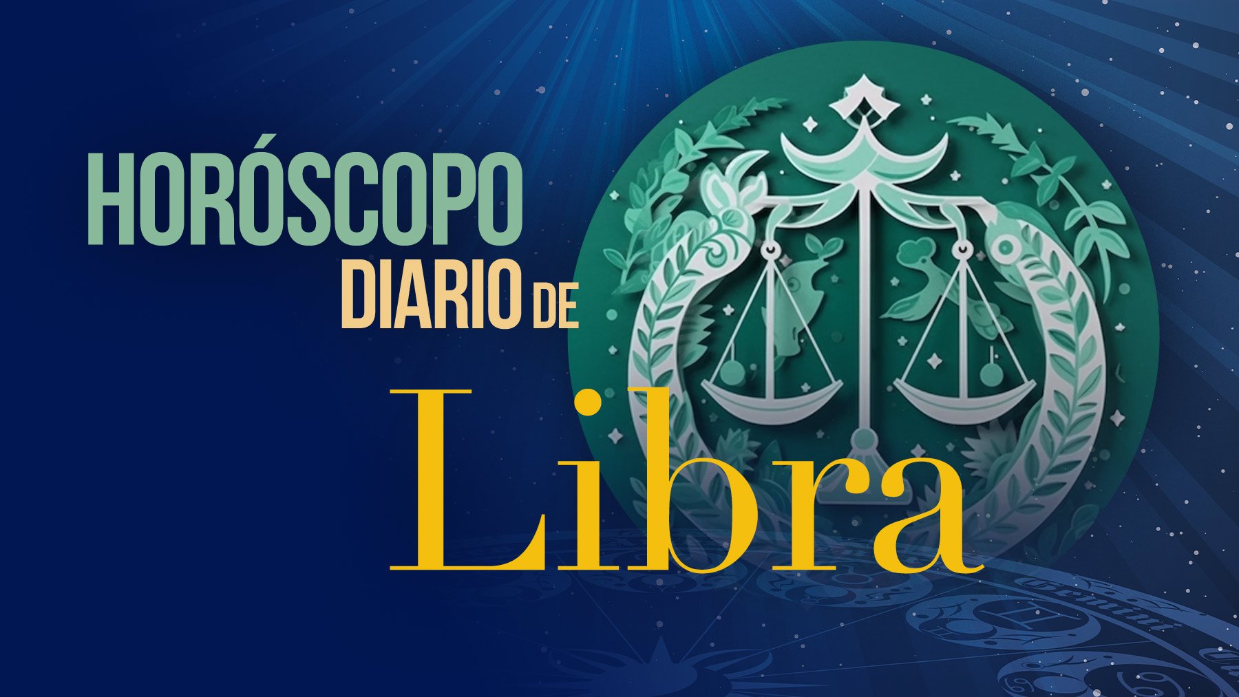 Horóscopo diario de Libra