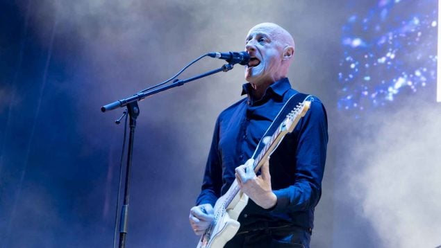 Jorge Martínez, líder de Ilegales, en un concierto en el año 2024 (Foto: Gtres).