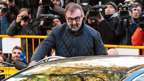 Koldo García, a su llegada al Tribunal Supremo. (EP)