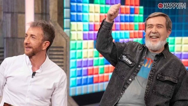 Pablo Motos junto a Alekséi Pázhitnov, creador del Tetris (Atresmedia).