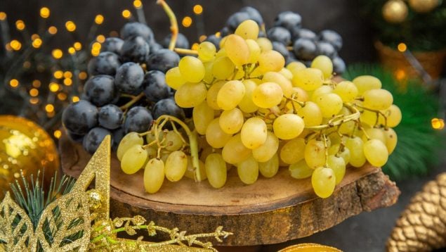 Uvas, Navidad, curiosidades