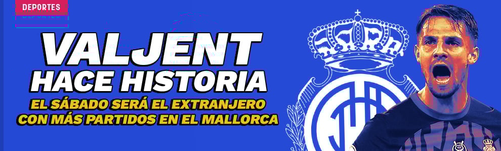 Valjent hace historia: el sábado será el extranjero con más partidos en el Mallorca