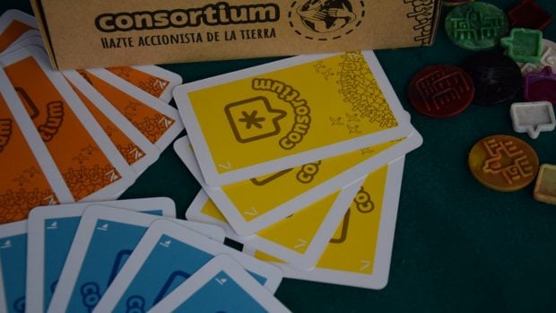 Juego de mesa Consortium.