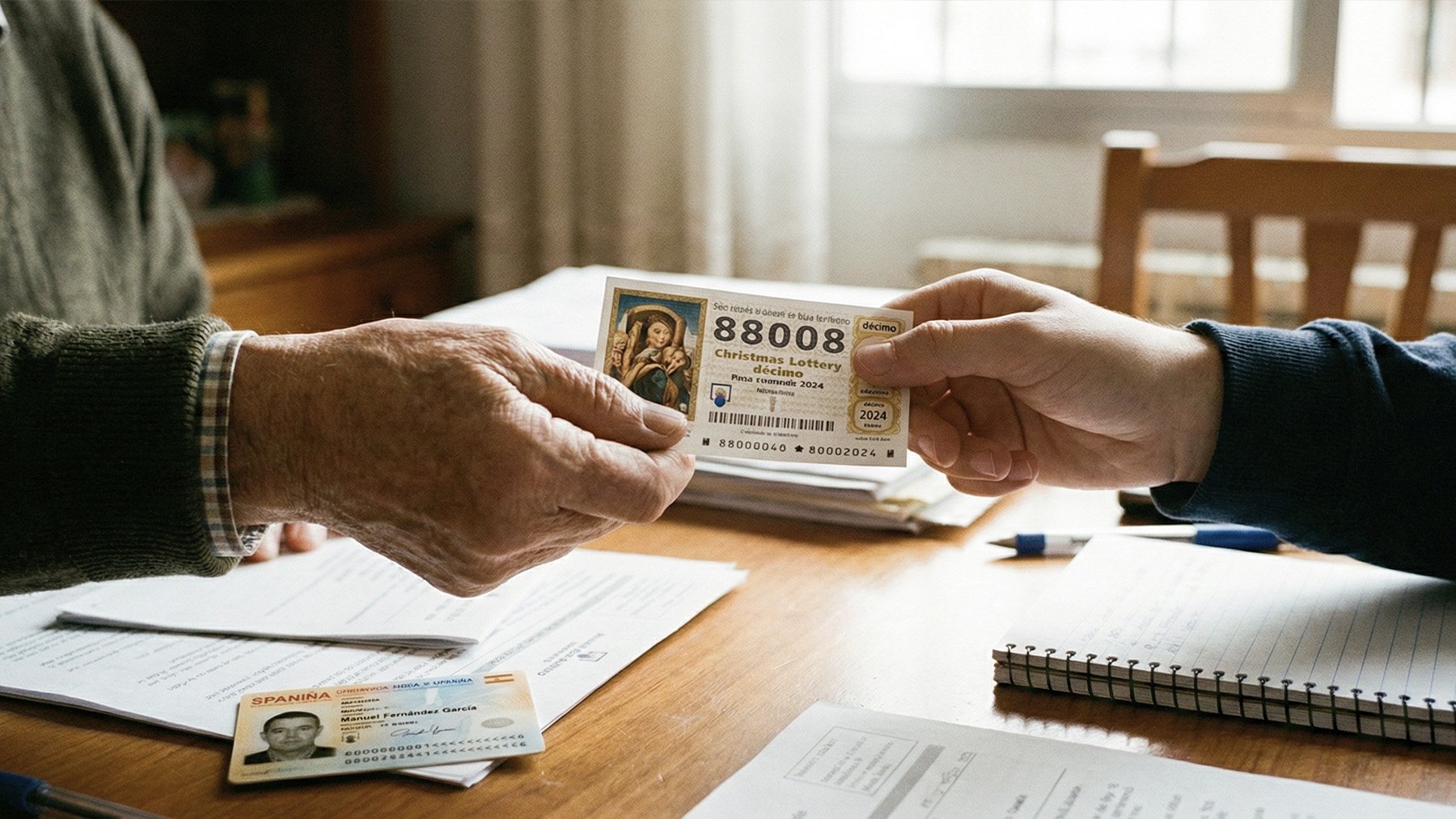 La Lotería de Navidad también tiene letra pequeña: lo que puede pasar si regalas un décimo a un familiar