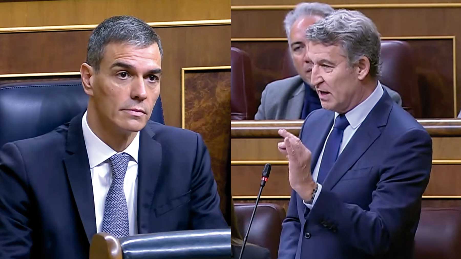 Feijóo señala a Sánchez: Las lecciones de feminismo se las debieron explicar en los prostíbulos