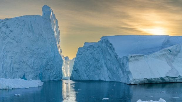 Groenlandia hielo mar