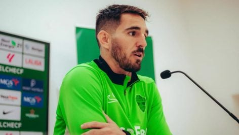 Pedro Bigas, en la rueda de prensa.