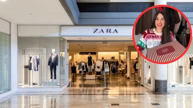 inditex cesta Navidad