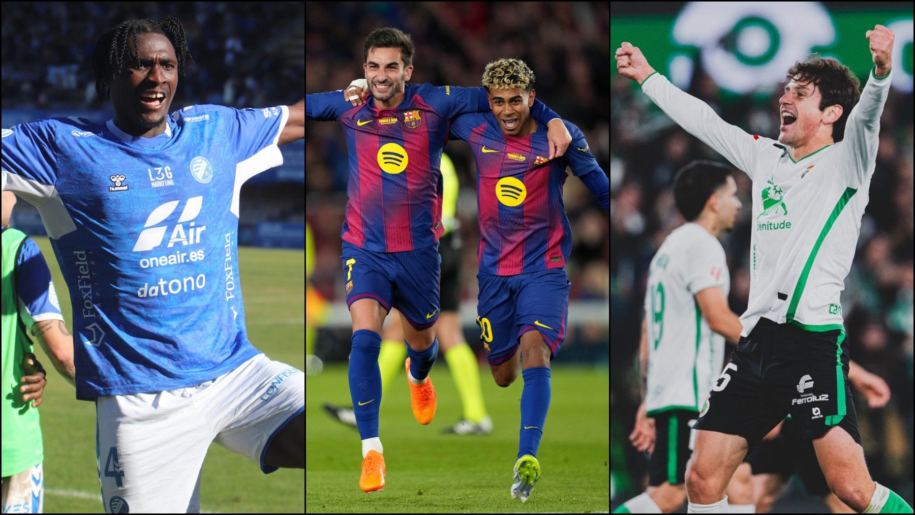 Los únicos tres equipos del fútbol español que han marcado en todos sus partidos de Liga