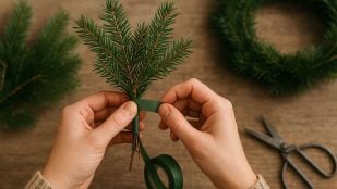 Árbol de Navidad, decoración, truco