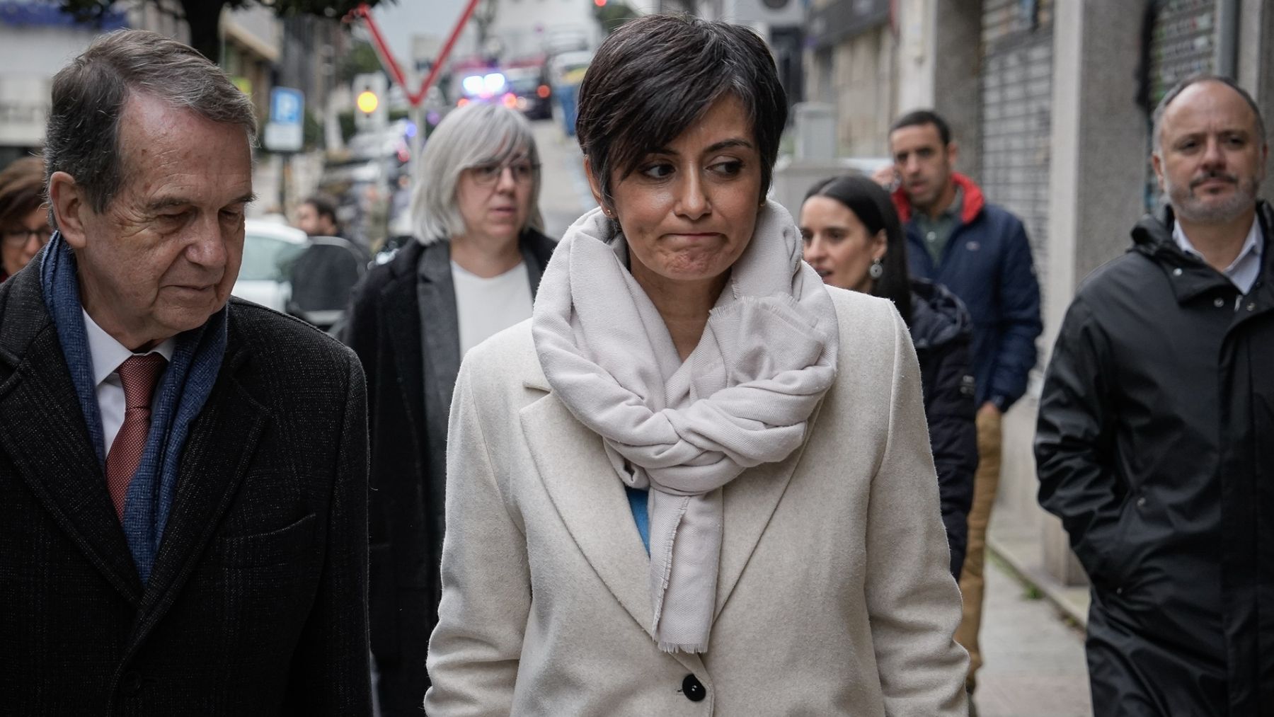 La ministra de Vivienda y Agenda Urbana, Isabel Rodríguez, y el alcalde de Vigo, Abel Caballero