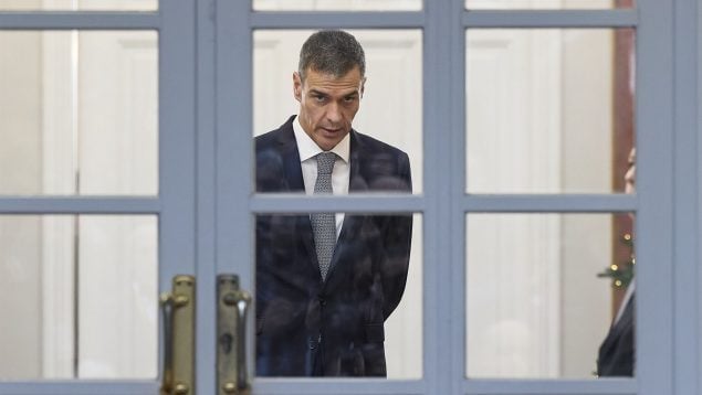 El presidente del Gobierno, Pedro Sánchez