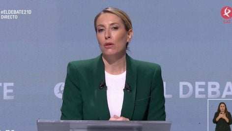 María Guardiola, candidata del PP a la Junta de Extremadura.