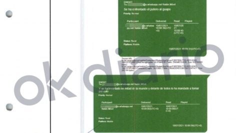 Extracto del informe de la UCO.