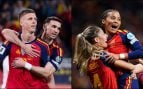 La selección de España masculina y femenina cierran el año en la cima mundial. (Getty Images)