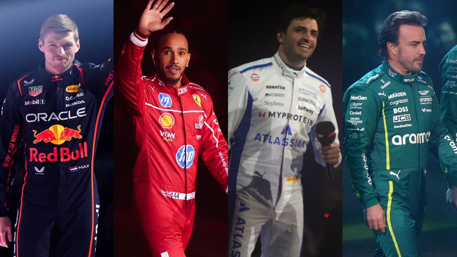 Los diez pilotos de Fórmula 1 que más dinero han ganado en 2025: Alonso y Sainz entran en la lista