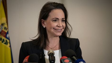 María Corina Machado. (Getty)