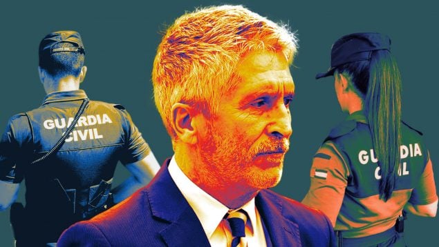 Marlaska gasta 733.000 € en jardinería en El Pardo donde tiene a las agentes sin termo y con duchas frías