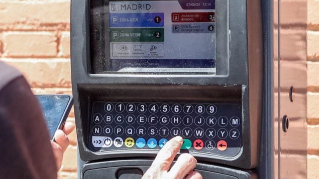 parquímetros madrid