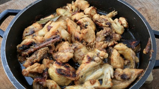 Receta de pollo