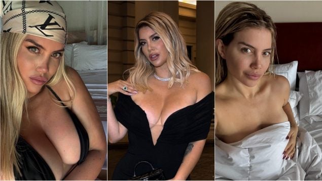 Wanda Nara en sus redes