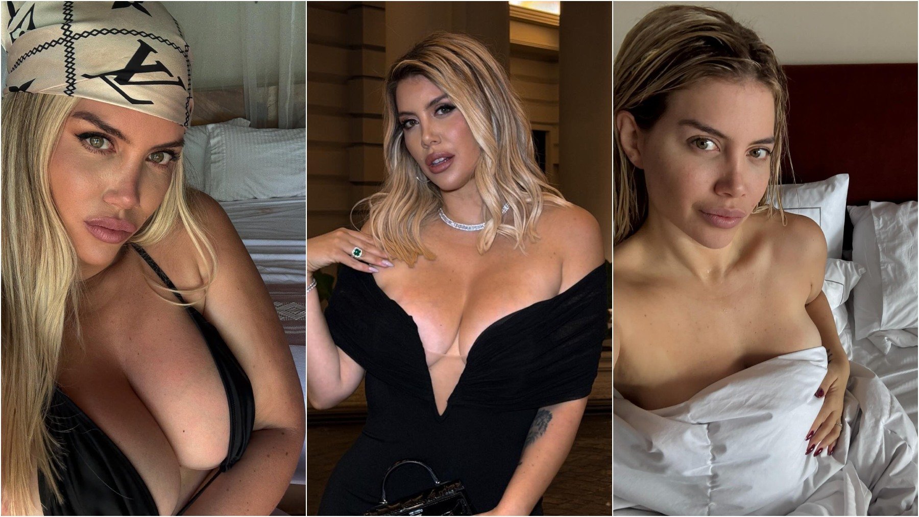 Wanda Nara en sus redes