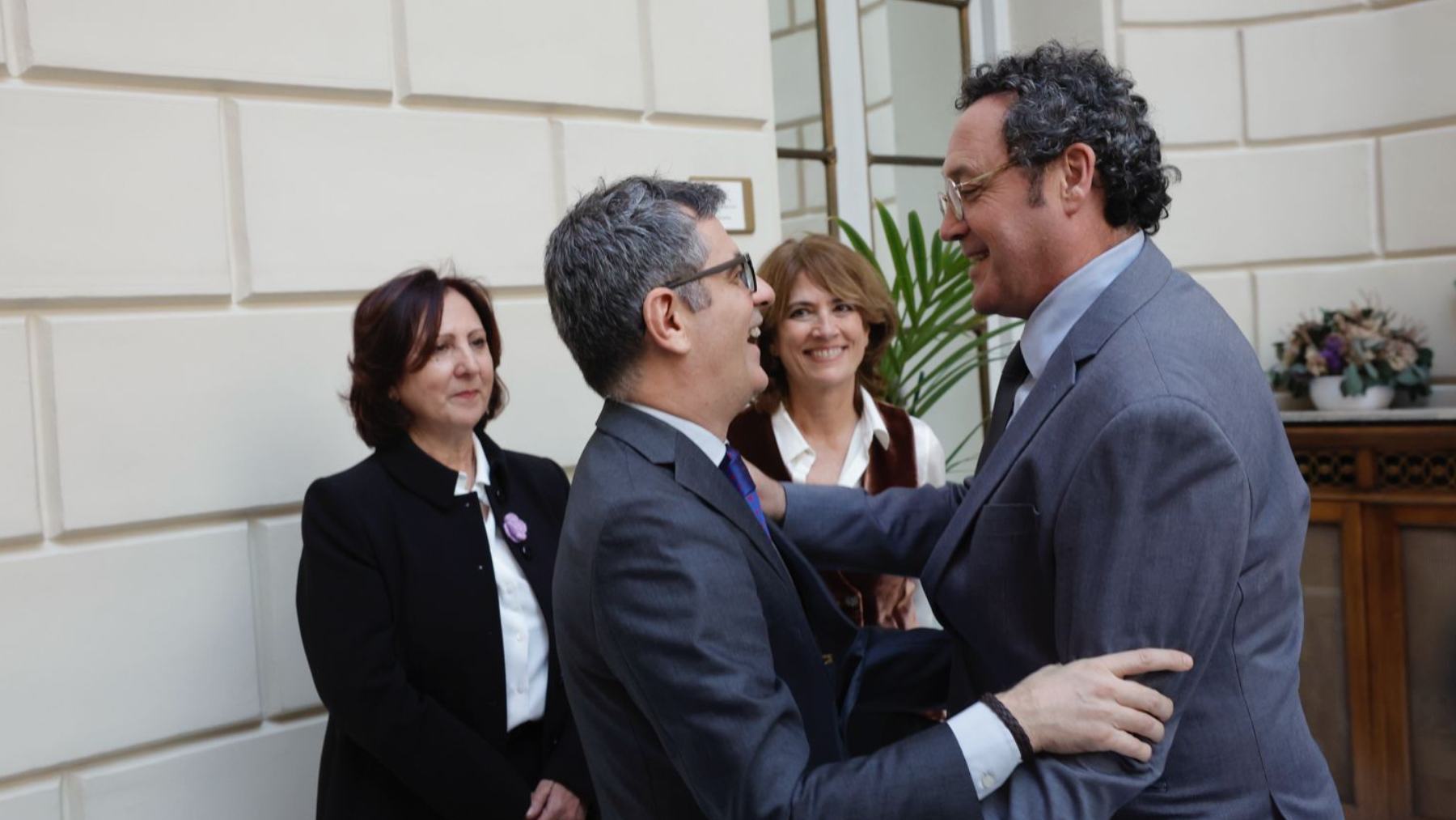 Peramato se estrena como fiscal general del Estado expresando su admiración al condenado García Ortiz