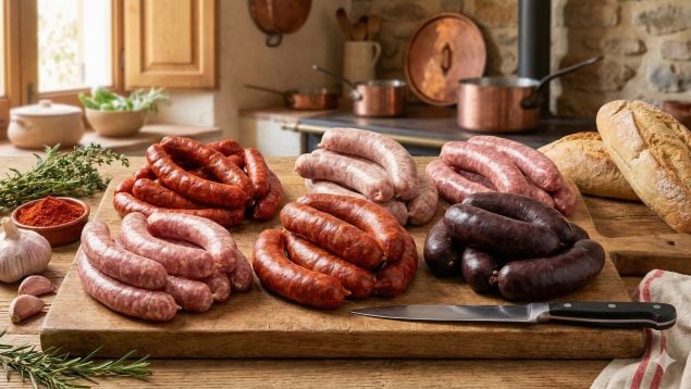 embutidos, alimentos, chorizo