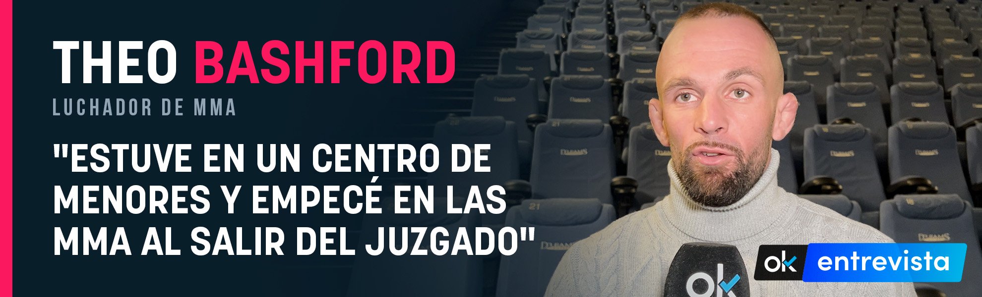 Theo Bashford, de un centro de menores a pelear en WOW: Empecé en las MMA al salir del juzgado