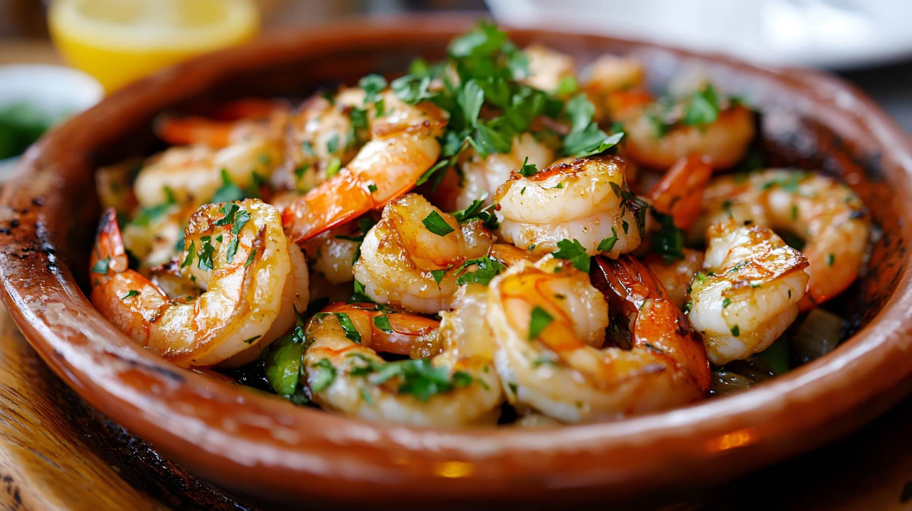 Gambas al ajillo de Arguiñano.