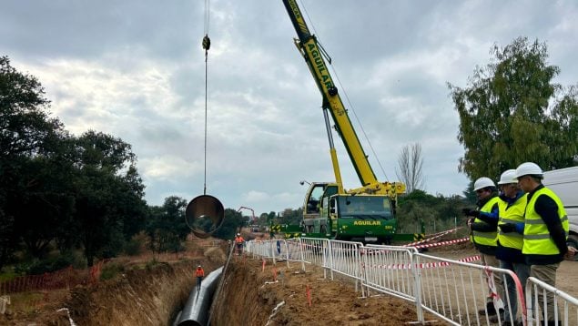 madrid agua tubería