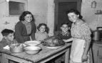Cena, Navidad, Posguerra, comida