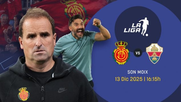 Mallorca-Elche: telón a 2025 en Son Moix